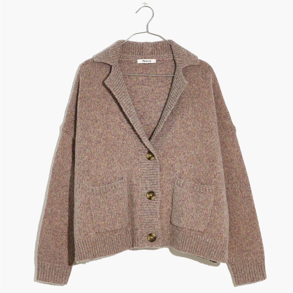 Madewell | Dalny Notch-Collar Cardigan Sweater